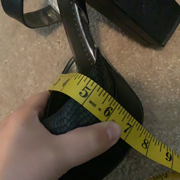 Sam Edelman Circus Ankle Cuff Platforms size 10 - Picture 10 of 10